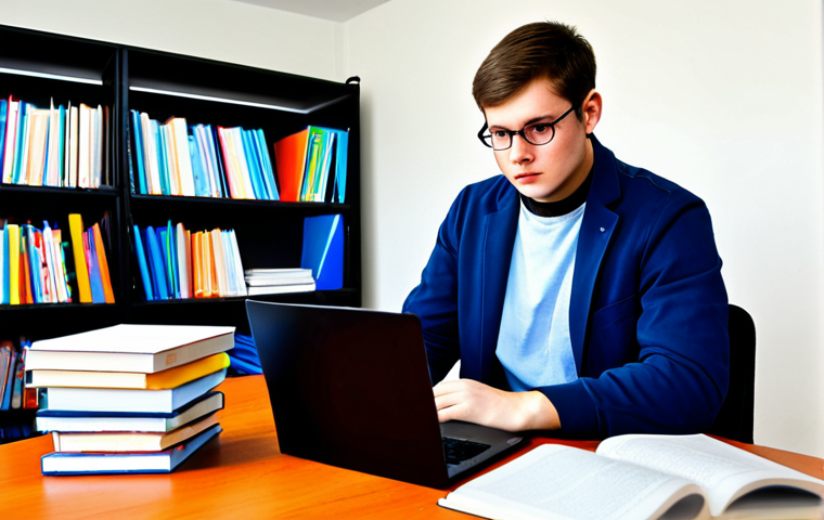 리눅스 자격증 취득을 위한 필기 실기 공부법 - LPIC Study Session**

"A student in a brightly lit study room, surrounded by Linux textbooks and a l...