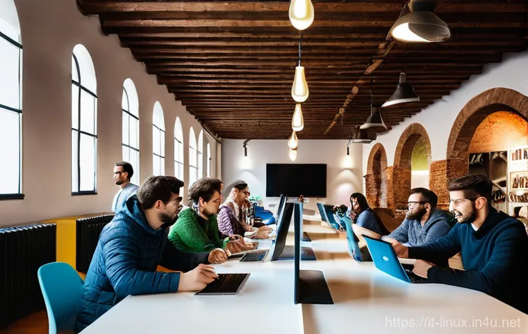 리눅스 전문가로 성장하기 위한 자격증 로드맵 - **Prompt:** A dynamic, wide-angle shot of an innovative Italian city skyline at twilight, seamlessly...