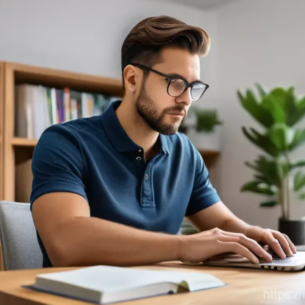 리눅스마스터 실기 시험에서 자주 출제되는 문제 분석 - "A focused male IT professional, in his late 20s or early 30s, dressed in a smart casual outfit like...
