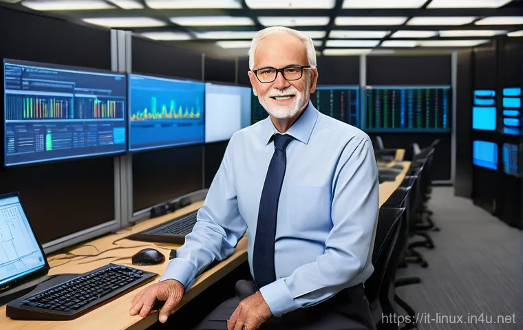 리눅스마스터 실기 시험에서 자주 출제되는 문제 분석 - "A competent female Linux system administrator, in her mid-30s, wearing practical, professional atti...