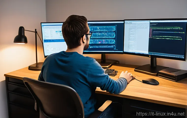 리눅스 자격증 취득 후 성공적인 커리어 개발 - **Prompt 1: "A confident young professional, female, dressed in smart business casual attire (blouse...