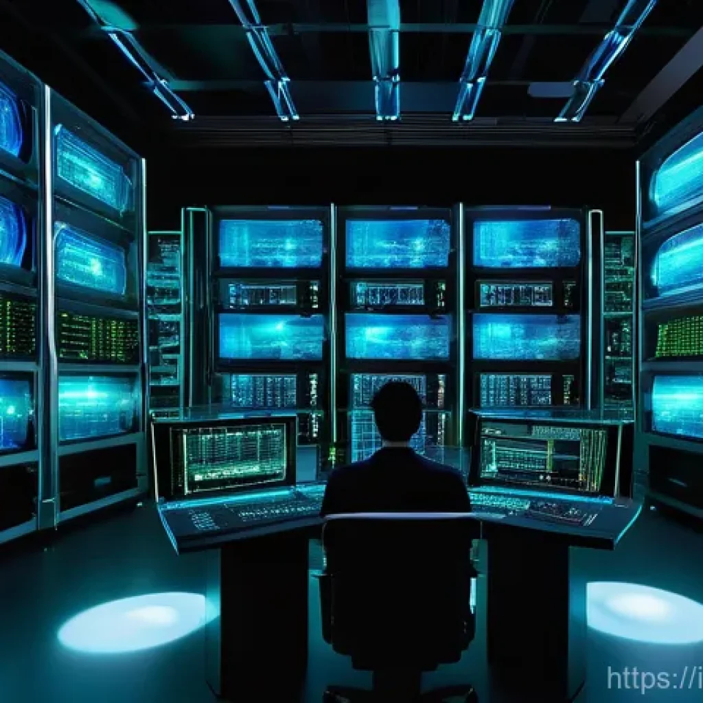 리눅스 필기 시험에서 자주 나오는 주요 이론 정리 - **Prompt: The Pulsating Kernel Core**
    "A vibrant, highly detailed, and futuristic server room ba...