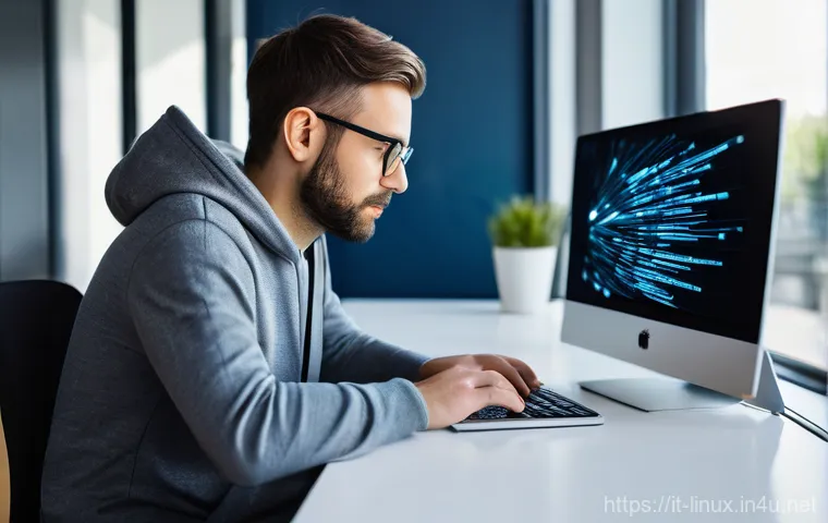 리눅스 실무에서 경험한 데이터 백업 및 복구 사례 - **Prompt for `rsync` (Efficient Incremental Backups)**
    "A male software engineer, mid-30s, with ...