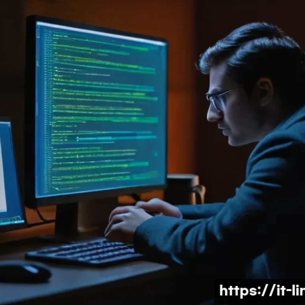 리눅스 실무에서 자주 발생하는 장애와 해결법 - **The Debugging Detective's Late Night Insight:**
    "A person, fully clothed in comfortable, every...