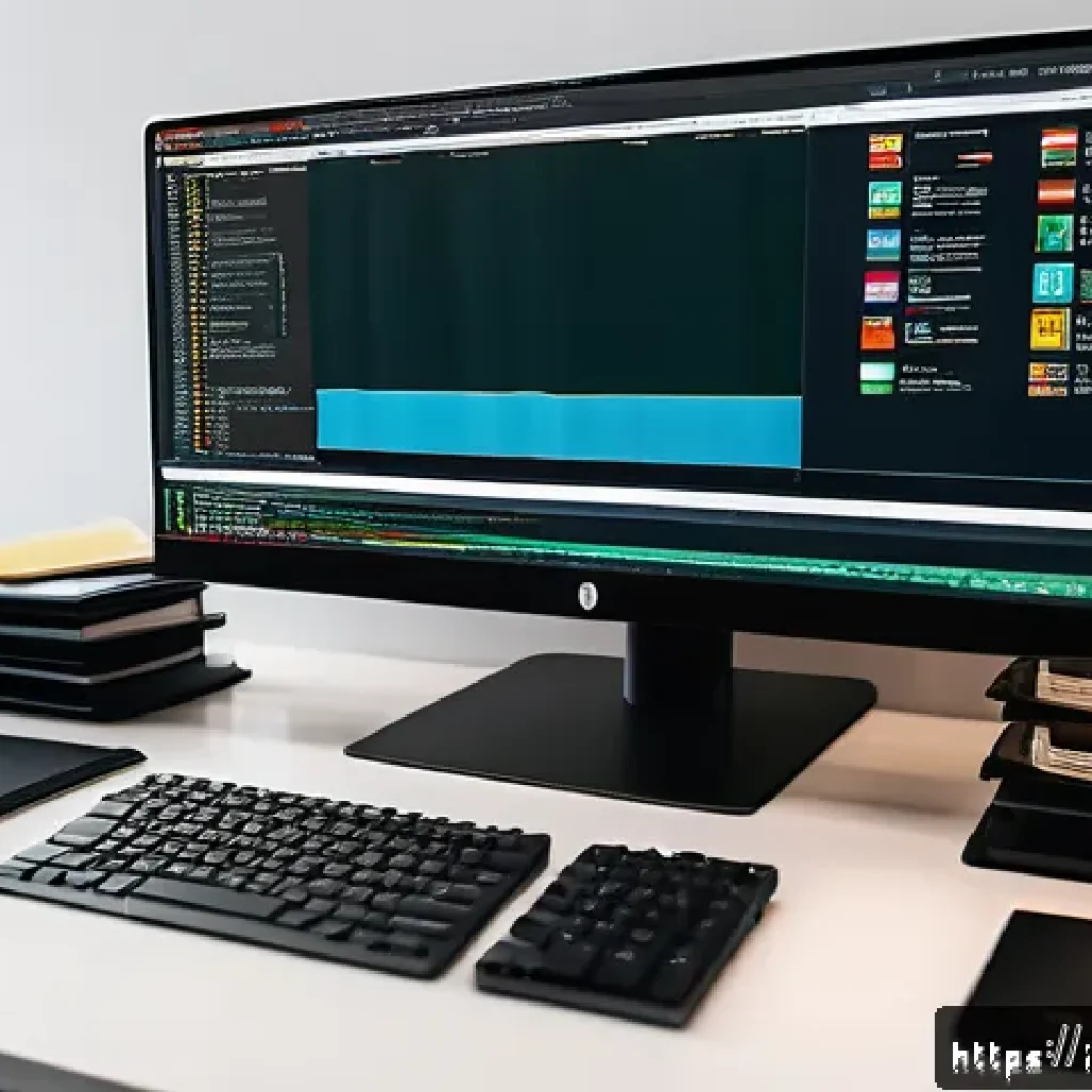 리눅스 자격증 실기 시험 대비 자동화 도구 학습법 - A detailed, professional Linux system administrator’s workspace focused on automation: a modern desk...